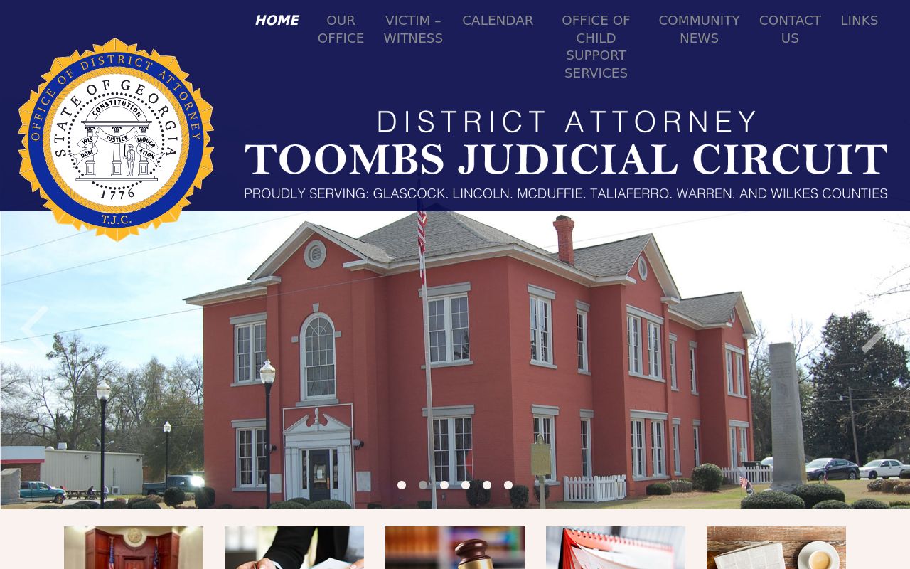 Glascock County arrest warrant case and Toombs Circuit prosecutor